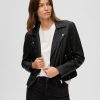 Wommen Femme Leather Jacket