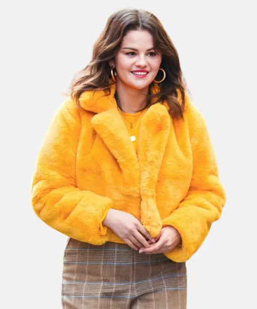 Selena Gomez Only Murders in the Building Season 04 Mabel Mora Yellow Jacket