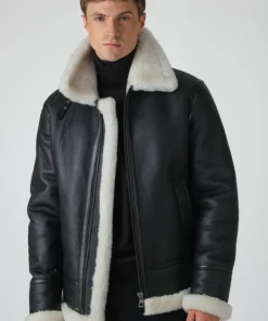 Mens Winter Aviator Jacket