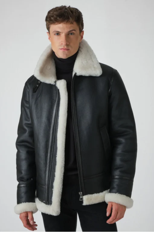 Mens Winter Aviator Jacket