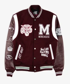 Morehouse College Motto 3.0 Varsity Jacket