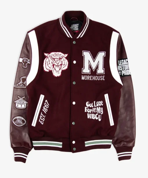 Morehouse College Motto 3.0 Varsity Jacket