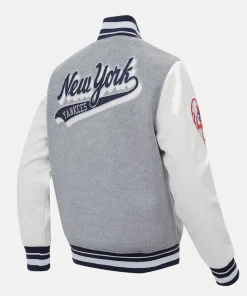 New York Yankees Pro Standard Heather Varity Jacket