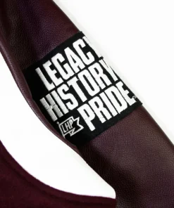 Shop Morehouse College Motto 3.0 Varsity Jacket