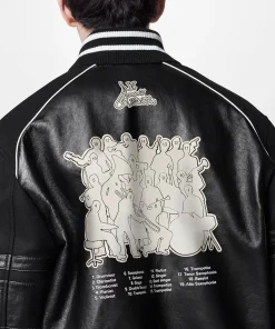 1AATMF Blouson Louis Vuitton Cade Cunningham Varsity Jacket