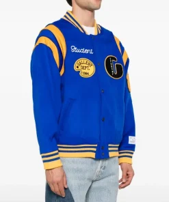 NFL Superstar Jayden Daniels Bomber Blue Jacket