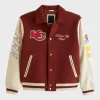 Abercrombie KC Chiefs Varsity Jacket