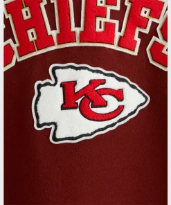 Abercrombie NFL 2024 Kansas City Chiefs Varsity Jacket