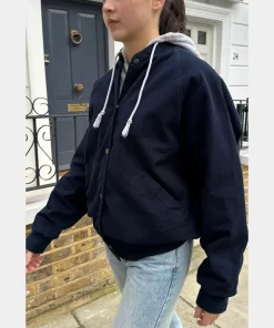 Brandy Melville Drew Jacket Blue