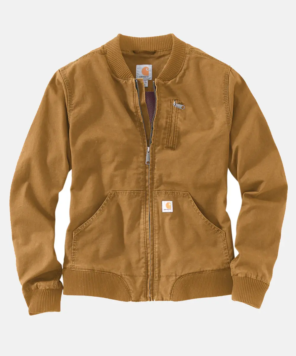 Carhartt Brown Bomber Jacket