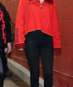Taylor Swift Red Chiefs Arrowhead Stadium Jacket