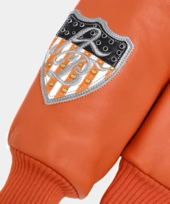 Jared Abrahamson Venom The Last Dance World Premiere Leather Pelle Pelle Bomber Jacket