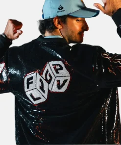 LVGP 2024 F1 Black Bomber jacket