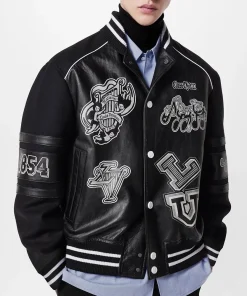 Louis Vuitton 1AATMF Blouson Cade Cunningham Varsity Jacket