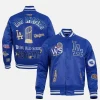 MLB Women's Los Angeles Dodgers Pro Standard Royal 2024 World Series Champions Satin Full-Snap Jacket
