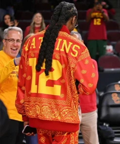 Snoop Dogg JuJu Watkins Viral Jacket