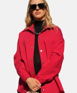 Brittany Mahomes Kansas City Chiefs Custom Red Jacket