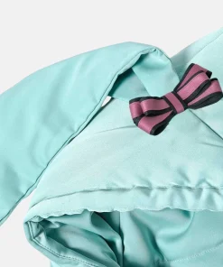 Hatsune Miku Bows and Twintails Blue Green Down Hooded Jacket