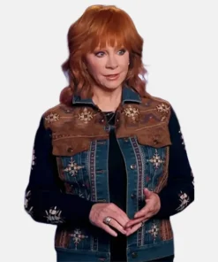 Shop The Voice Suede Denim Jacket