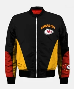 Taylor Swift Kansas City Chiefs Vintage Leather Bomber Jacket