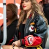 Taylor Swift supported boyfriend Travis Kelce at the Kansas City Chiefs Varisty jacket Sale