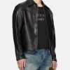 Television Leather Motorcycle Jacket