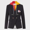 Womens Kansas City Chiefs Dickey Hooded Jacket