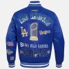 Women's Los Angeles Dodgers Pro Standard Royal 2024 World Series Champions Satin Full-Snap Jacket MLB