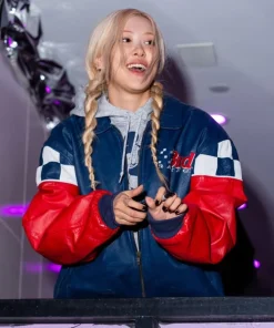 K-Pop Star Singer Rosé Rosie Bud Racing Jacket