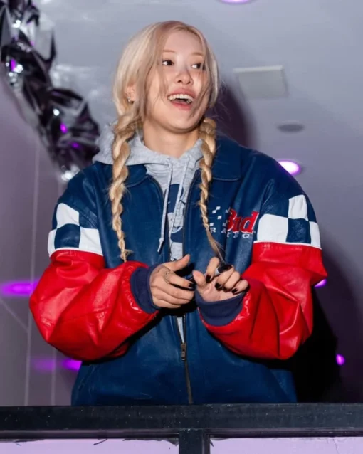 K-Pop Star Singer Rosé Rosie Bud Racing Jacket