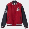 Arsenal Retro Crest Varsity Jacket