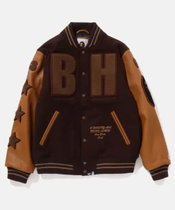 BAPE x Bounty Hunter Varsity Jacket
