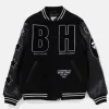 BAPE x Bounty Hunter Varsity Jacket Black