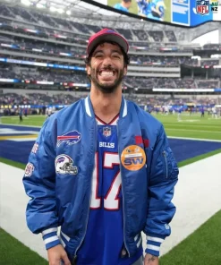 Buffalo Bills 2024 Daniel Ricciardo Varsity Jacket