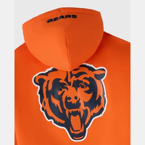 Chicago Bears OG Owl Orange Hoodie