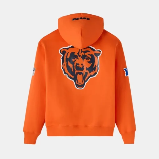 Chicago Bears OVO x NFL OG Owl Icon Team Pullover Hoodie Orange