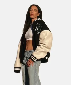 Claudia Salinas Beverly Hills x Revolve Varsity Bomber Jacket