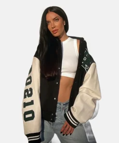 Claudia Salinas Beverly Hills x Revolve Varsity Jacket