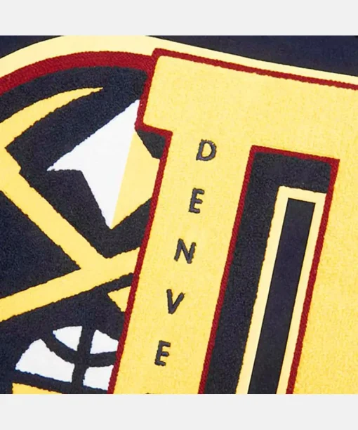 Denver Logo Nuggets Pro Standard Varsity Jacket