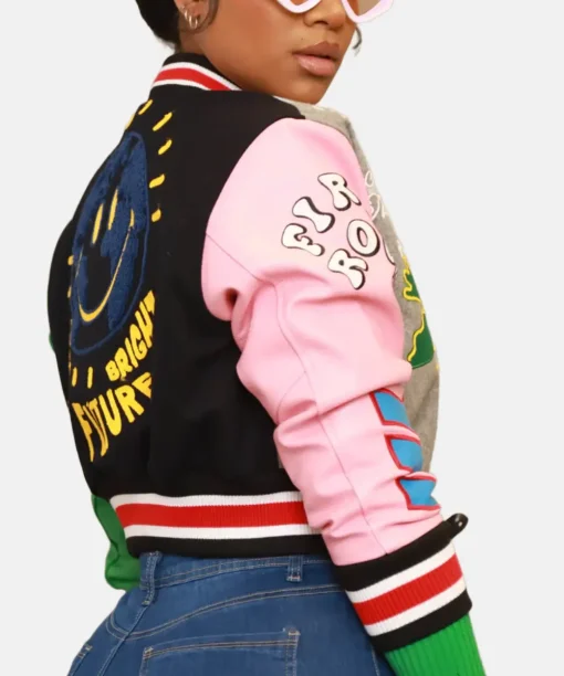 Honor Roll Multicolor Cropped Jacket