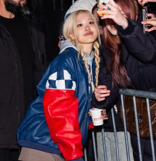 K-Pop Singer Rosé Vintage Bud Racing Jacket