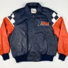 K-Pop Star Singer Rosé Vintage Bud Racing Leather Jacket