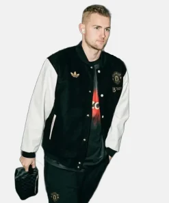 Manchester United Adidas Varsity Jacket