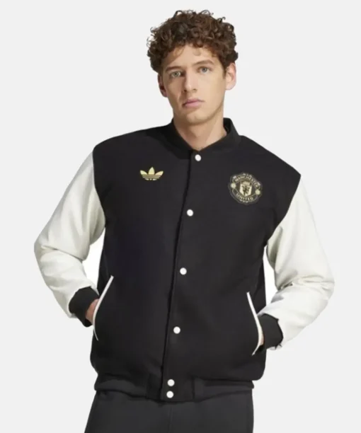 Manchester United Varsity Jacket Adidas