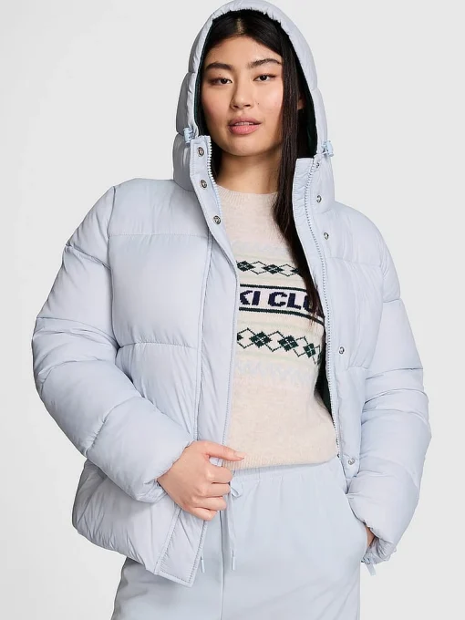 Marshmallow Puffer Hooded Jacket