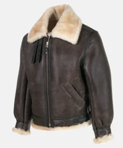 Brown Aviaor Leather Jacket