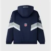Mens Sports OVO x NFL Dallas Cowboys Starter Sideline Navy Blue Hooded Jacket