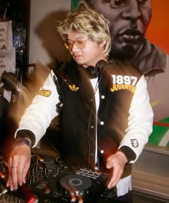 Miami Art Week Florida Adidas and Juventus 1897 Varsity Jacket Sale - Recreation