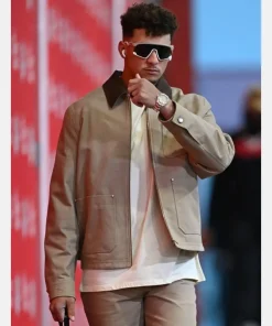 Chiefs v Chargers Game Patrick Mahomes Jacket