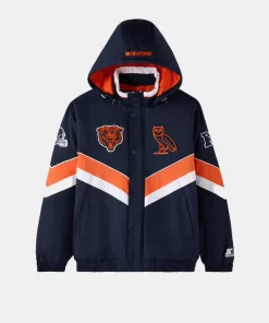 OVO x NFL Chicago Bears Hooded Jacket